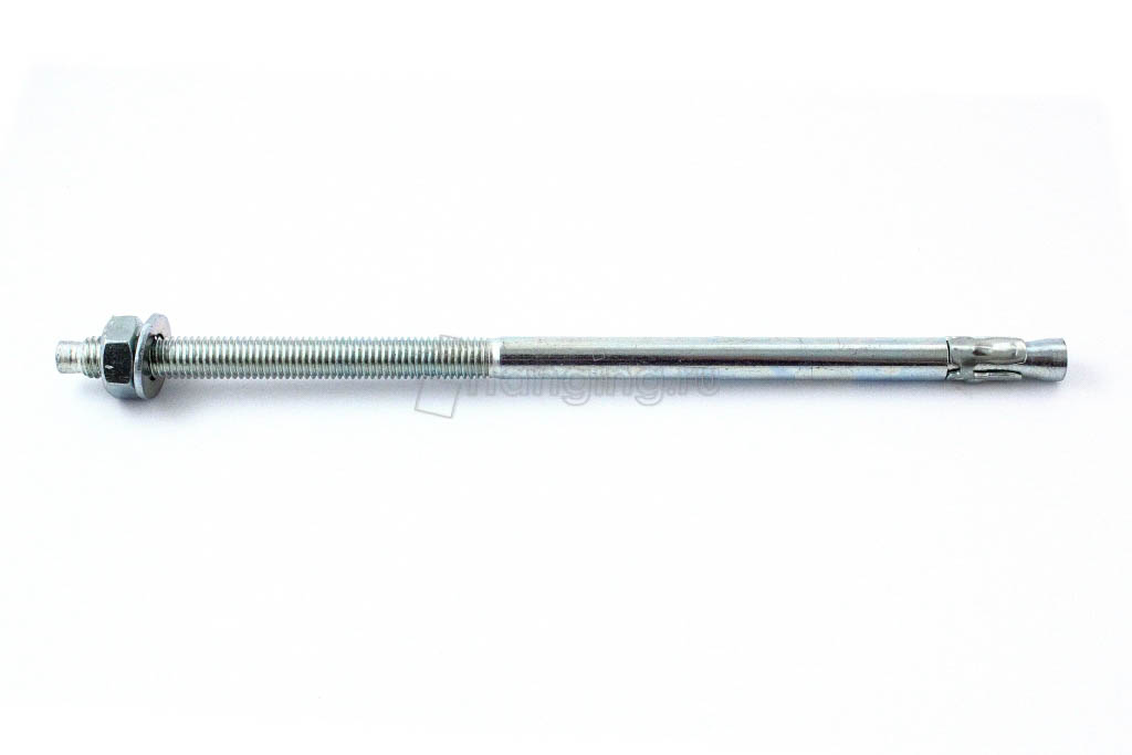 Размеры анкеров оцинкованных клиновых М10x230