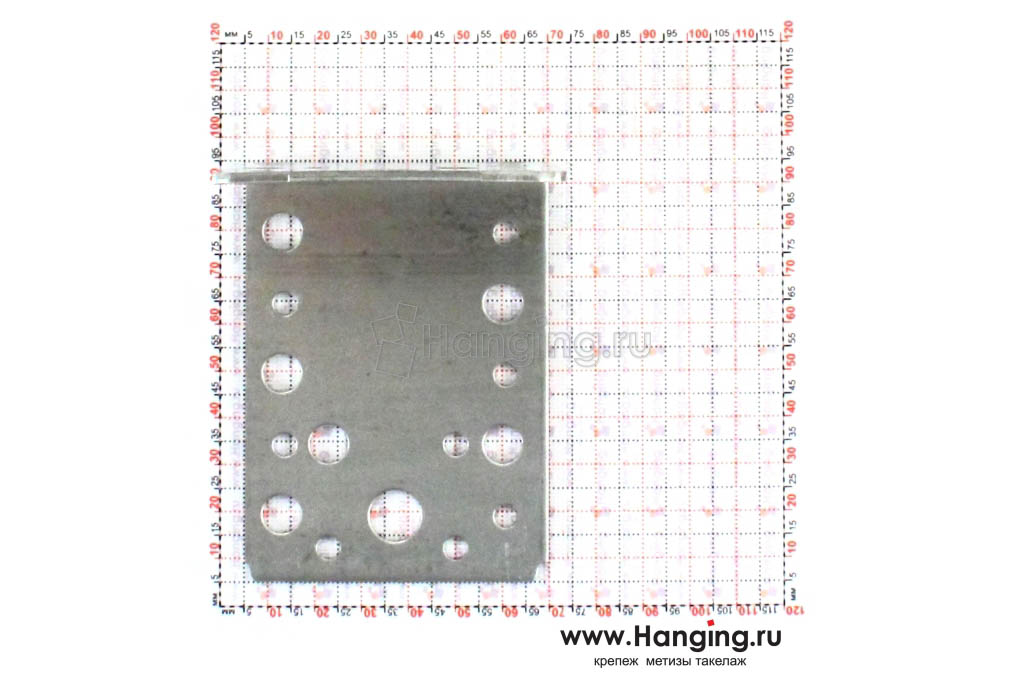 Размеры на крепежные уголки 9 х 9 см шириной 6.5 см 90х65х2 мм.