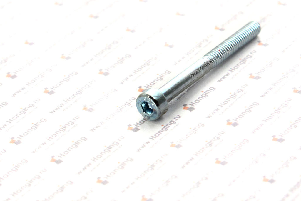 Оцинкованные винты М4х40 DIN 912 класса прочности 8.8 с неполной резьбой с внутренним шестигранником — аналог на оцинкованные винты М4х40 8.8 ГОСТ 11738-84 и М4х40 8.8 ГОСТ Р ИСО 4762-2012 (ISO 4762)