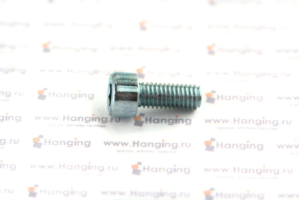 Болт (винт) DIN 912 M5x12 8.8 zn оцинкованный с полной резьбой. Винт М5х12 8.8 ГОСТ 11738-84 цинк (ГОСТ Р ИСО 4762-2012).