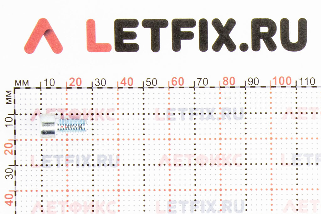 Размеры винта М6х12 с внутренним шестигранником без покрытия кл. пр. 12.9 DIN 912 (M6x12 12.9 ISO 4762)