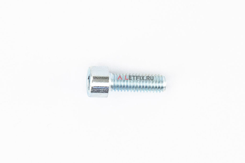 Болт (винт) DIN 912 M6x18 8.8 zn оцинкованный с полной резьбой. Винт М6х18 8.8 ГОСТ 11738-84 цинк (ГОСТ Р ИСО 4762-2012).