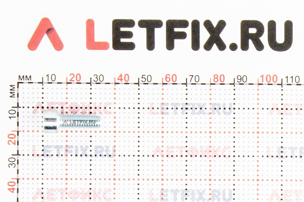 Размеры винта М6х18 с внутренним шестигранником без покрытия кл. пр. 12.9 DIN 912 (M6x18 12.9 ISO 4762)