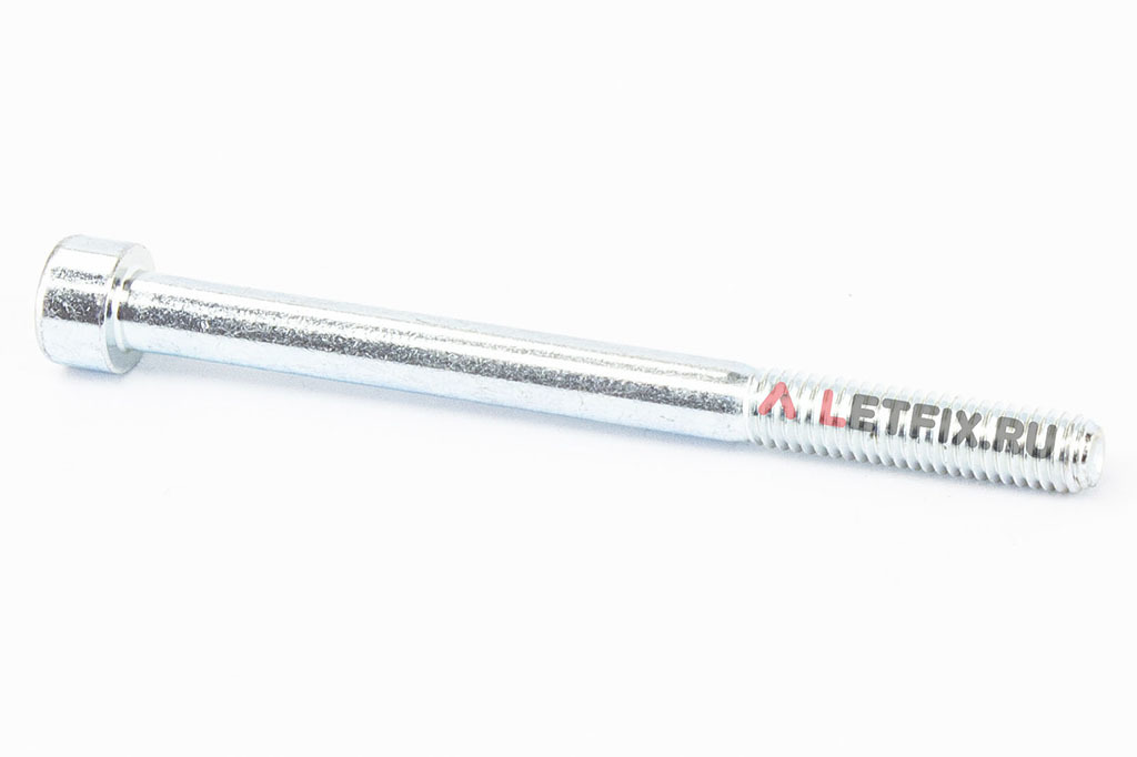 Винт DIN 912 M6x75 8.8 Zn с цилиндрической головкой с внутренним шестигранником с цинковым покрытием (6*75 цинк 8.8 ГОСТ 11738-84)