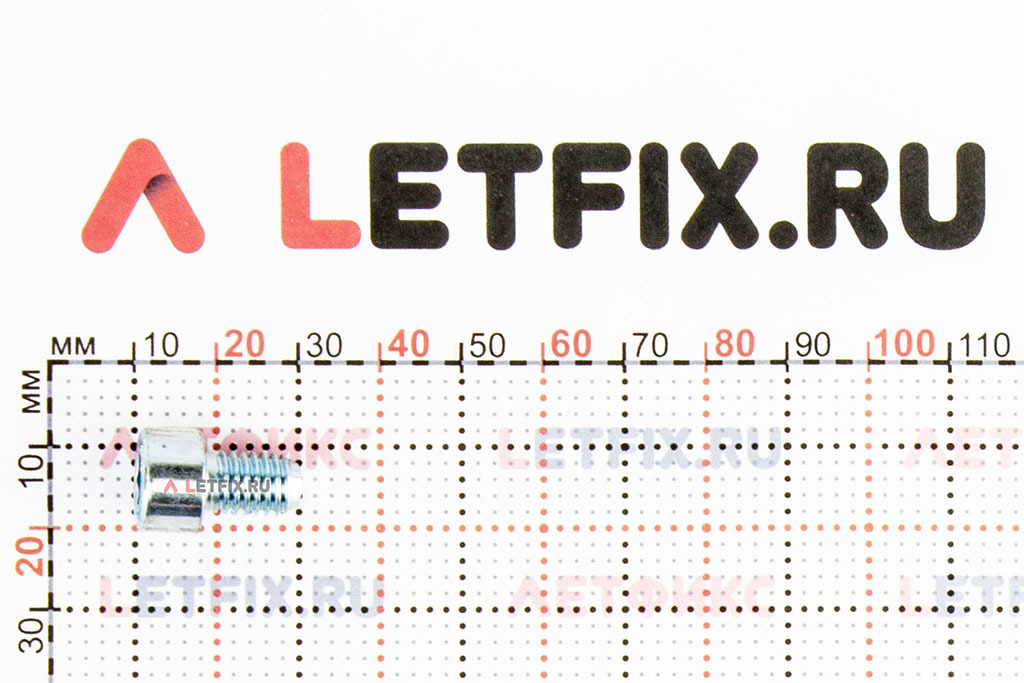 Размеры винта М8х12 с внутренним шестигранником без покрытия кл. пр. 12.9 DIN 912 (M8x12 12.9 ISO 4762)