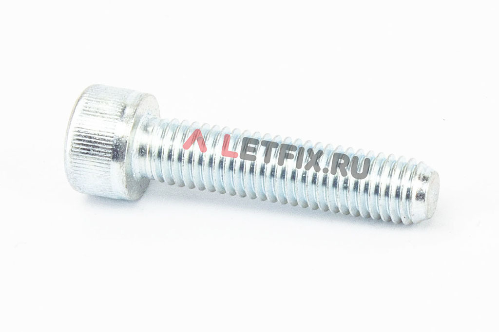 Полнорезьбовые винты М8х35 цинк 8.8 ГОСТ 11738-84 (ГОСТ Р ИСО 4762-2012 М8х35 цинк 8.8)