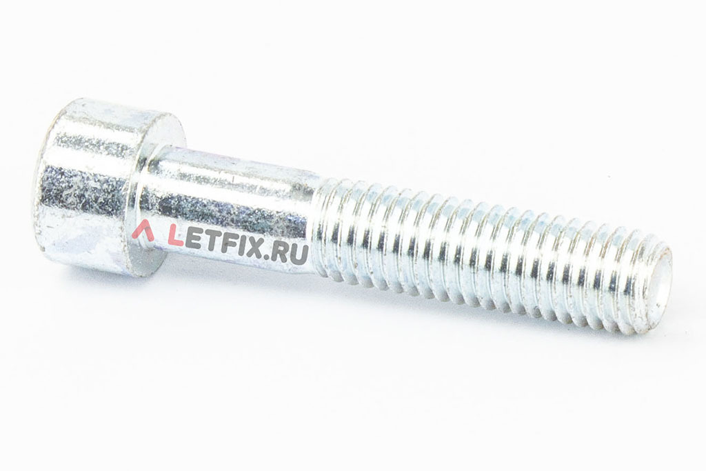 Винт DIN 912 M10x50 8.8 Zn с цилиндрической головкой с внутренним шестигранником с цинковым покрытием (10*50 цинк 8.8 ГОСТ 11738-84)