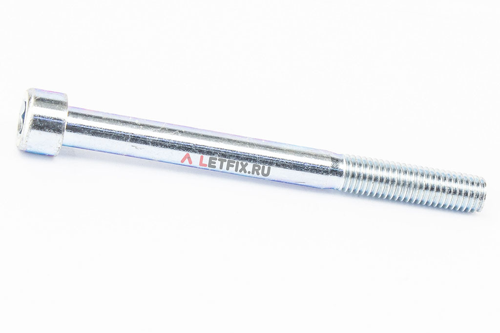 Оцинкованные винты М10х110 DIN 912 класса прочности 8.8 с неполной резьбой с внутренним шестигранником — аналог на оцинкованные винты М10х110 8.8 ГОСТ 11738-84 и М10х110 8.8 ГОСТ Р ИСО 4762-2012 (ISO 4762)