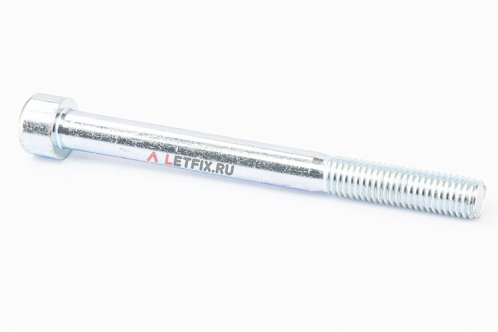 Винт DIN 912 M10x110 8.8 Zn с цилиндрической головкой с внутренним шестигранником с цинковым покрытием (10*110 цинк 8.8 ГОСТ 11738-84)