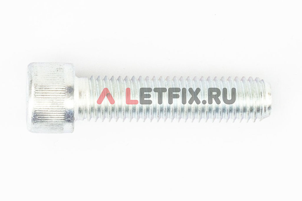 Болт (винт) DIN 912 M12x50 8.8 zn оцинкованный с полной резьбой. Винт М12х50 8.8 ГОСТ 11738-84 цинк (ГОСТ Р ИСО 4762-2012).