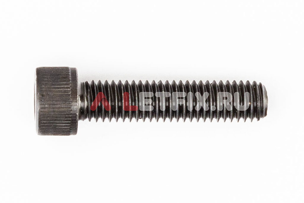 Винт М8х35 с внутренним шестигранником с полной резьбой без покрытия кл. пр. 12.9 DIN 912