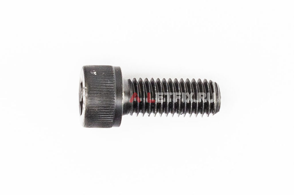 Винт М10х25 с внутренним шестигранником с полной резьбой без покрытия кл. пр. 12.9 DIN 912