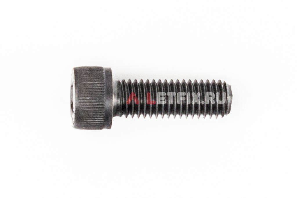 Винт М10х30 с внутренним шестигранником с полной резьбой без покрытия кл. пр. 12.9 DIN 912