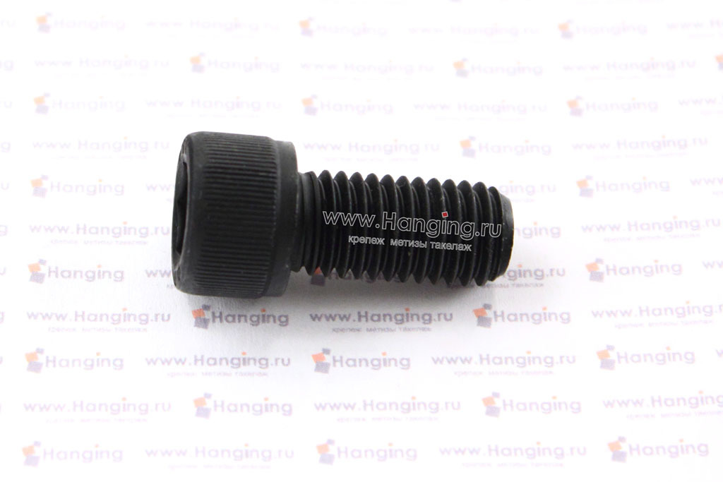 Винт М12х25 с внутренним шестигранником с полной резьбой без покрытия кл. пр. 12.9 DIN 912