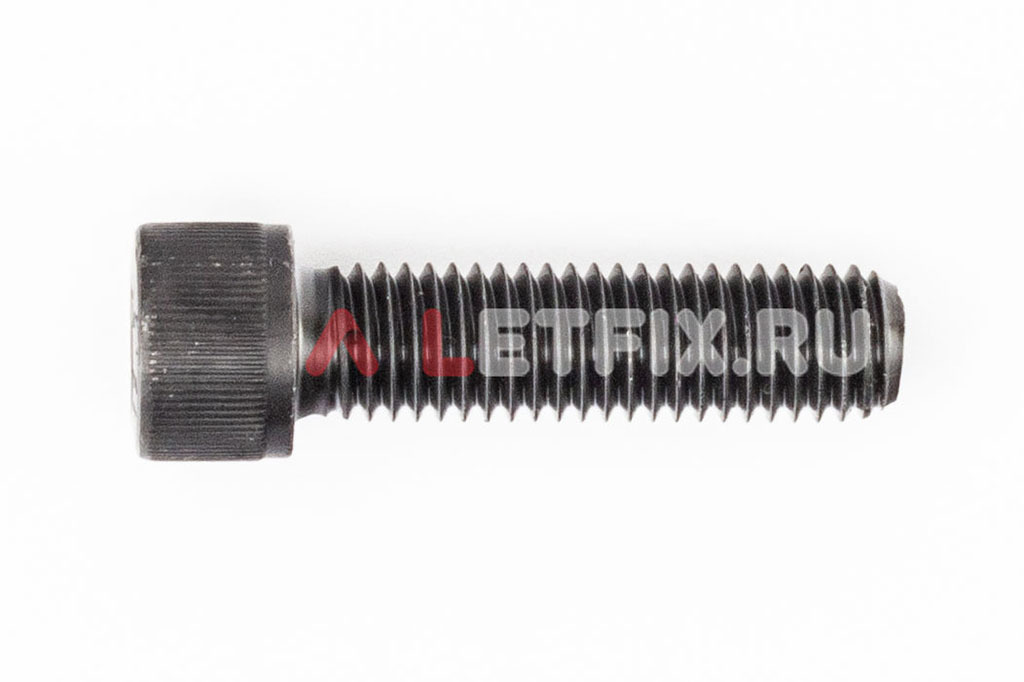 Винт М12х45 с внутренним шестигранником с полной резьбой без покрытия кл. пр. 12.9 DIN 912