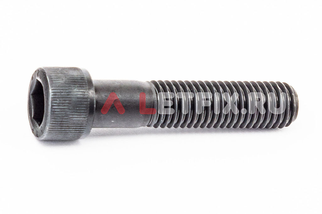 Высокопрочные винты М12х55 DIN 912 класса прочности 12.9 с неполной резьбой с внутренним шестигранником без покрытия (аналог на винты М12х55 12.9 ГОСТ 11738-84 и М12х55 12.9 ГОСТ Р ИСО 4762-2012 (ISO 4762)