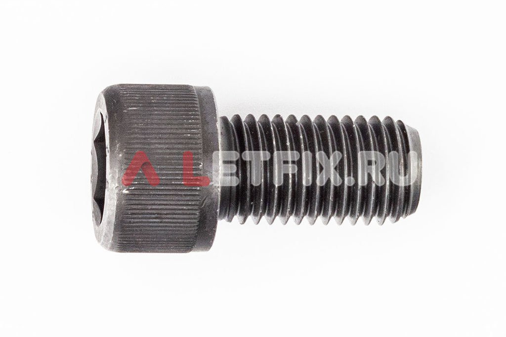 Винт М16х30 с внутренним шестигранником с полной резьбой без покрытия кл. пр. 12.9 DIN 912