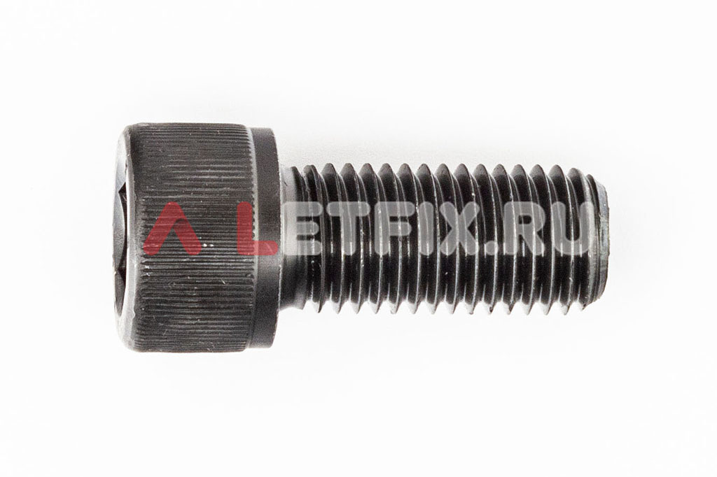 Винт М16х35 с внутренним шестигранником с полной резьбой без покрытия кл. пр. 12.9 DIN 912