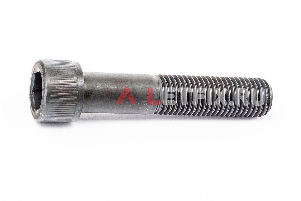 Высокопрочные винты М16х80 DIN 912 класса прочности 12.9 с неполной резьбой с внутренним шестигранником без покрытия (аналог на винты М16х80 12.9 ГОСТ 11738-84 и М16х80 12.9 ГОСТ Р ИСО 4762-2012 (ISO 4762)