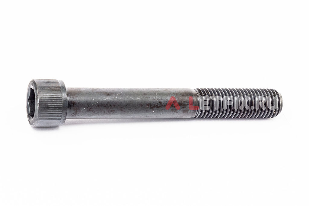 Высокопрочные винты М16х120 DIN 912 класса прочности 12.9 с неполной резьбой с внутренним шестигранником без покрытия (аналог на винты М16х120 12.9 ГОСТ 11738-84 и М16х120 12.9 ГОСТ Р ИСО 4762-2012 (ISO 4762)