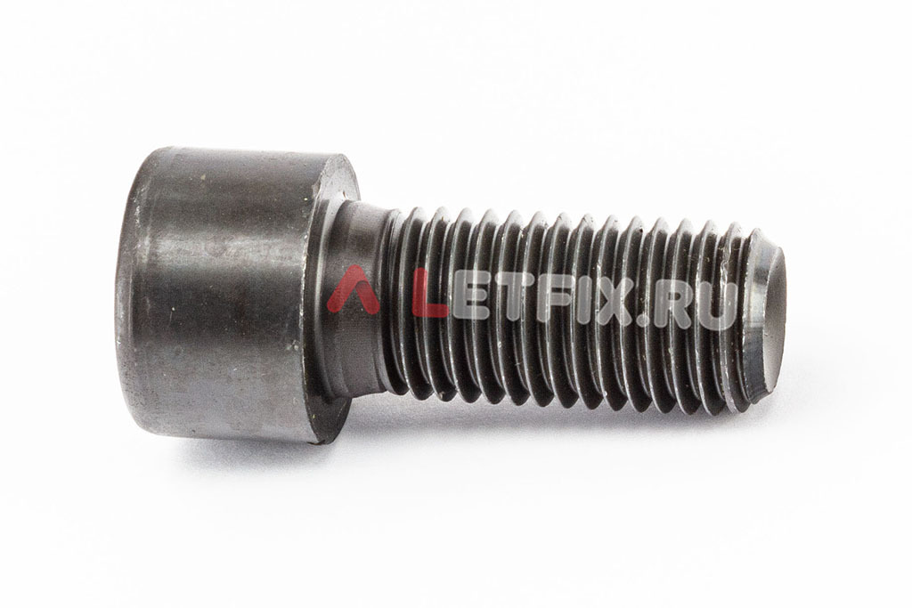 Полнорезьбовой винт DIN 912 М20х45 с цилиндрической головкой с внутренним шестигранником без покрытия класса прочности 12.9