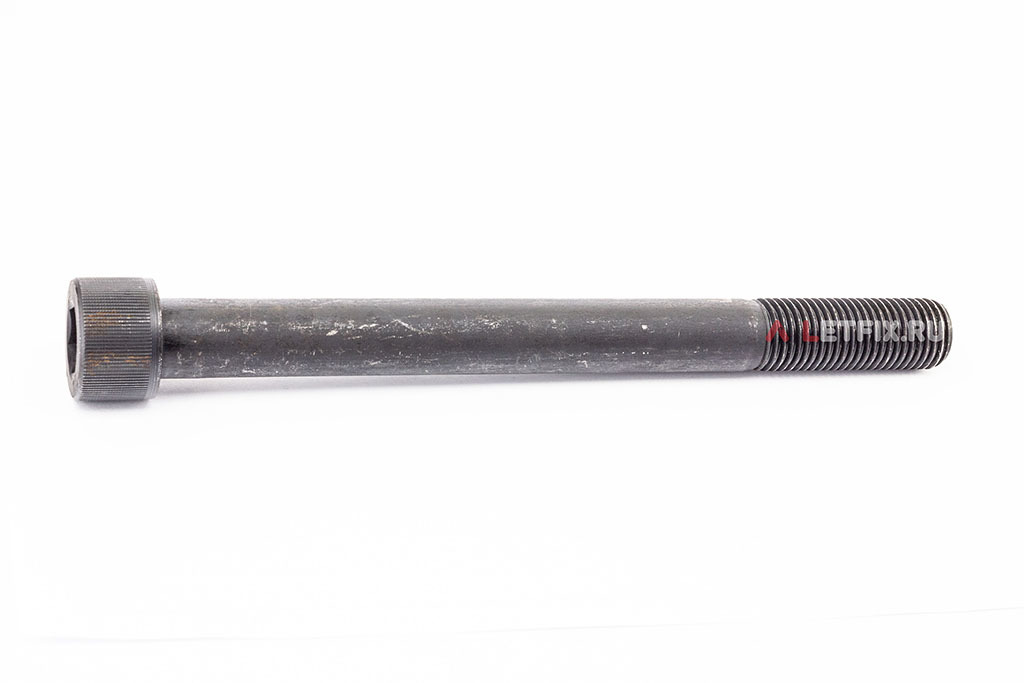 Высокопрочные винты М22х240 DIN 912 класса прочности 12.9 с неполной резьбой с внутренним шестигранником без покрытия (аналог на винты М22х240 12.9 ГОСТ 11738-84 и М22х240 12.9 ГОСТ Р ИСО 4762-2012 (ISO 4762)