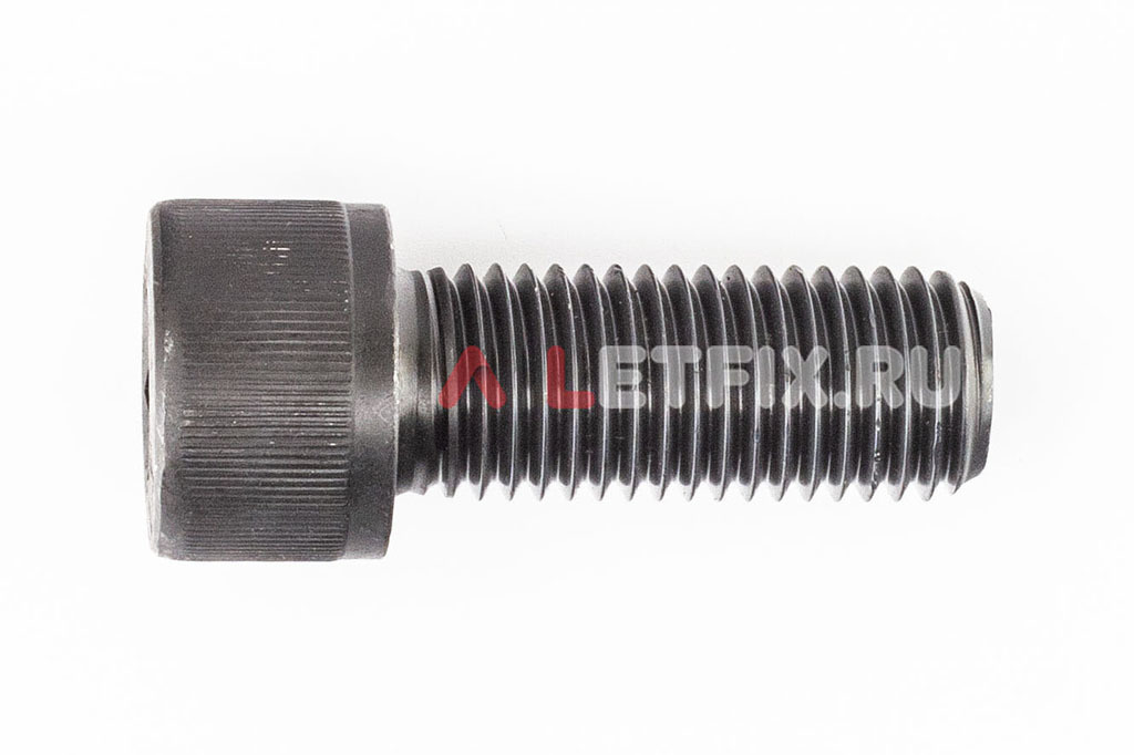 Винт М24х60 с внутренним шестигранником с полной резьбой без покрытия кл. пр. 12.9 DIN 912