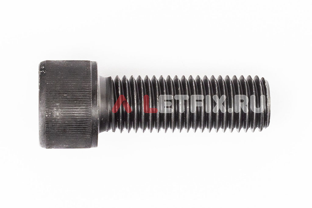 Винт М24х70 с внутренним шестигранником с полной резьбой без покрытия кл. пр. 12.9 DIN 912