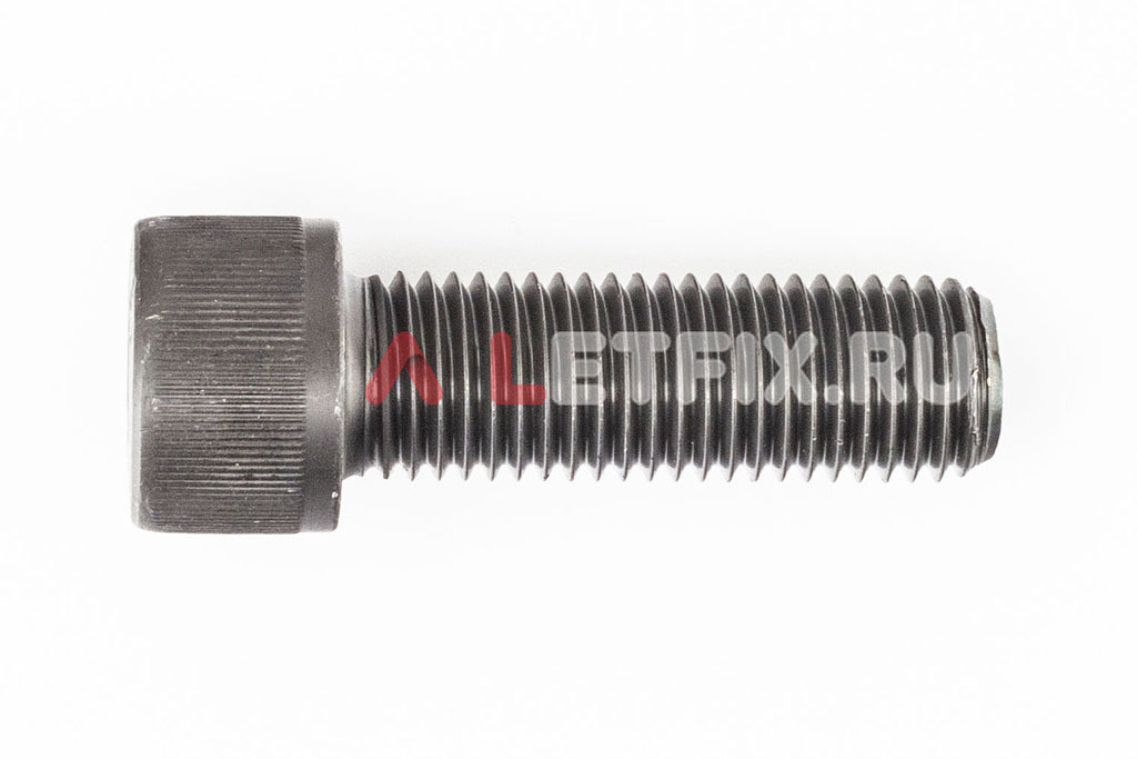 Винт М24х75 с внутренним шестигранником с полной резьбой без покрытия кл. пр. 12.9 DIN 912