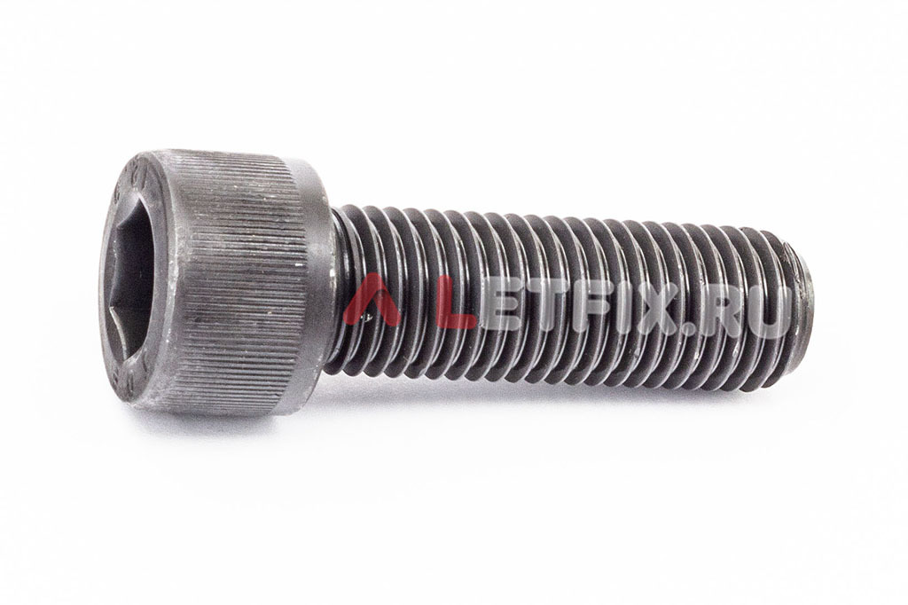 Полнорезьбовые высокопрочные винты М24х75 12.9 с внутренним шестигранником DIN 912 (аналог на полнорезьбовые винты М24х75 12.9 ГОСТ 11738-84 и М24х75 12.9 ГОСТ Р ИСО 4762-2012 (ISO 4762)