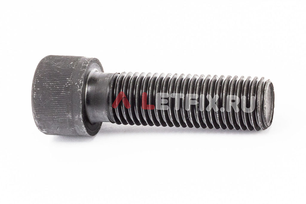 Винт DIN 912 M24x80 12.9 с цилиндрической головкой с внутренним шестигранником без покрытия (ГОСТ 11738-84)