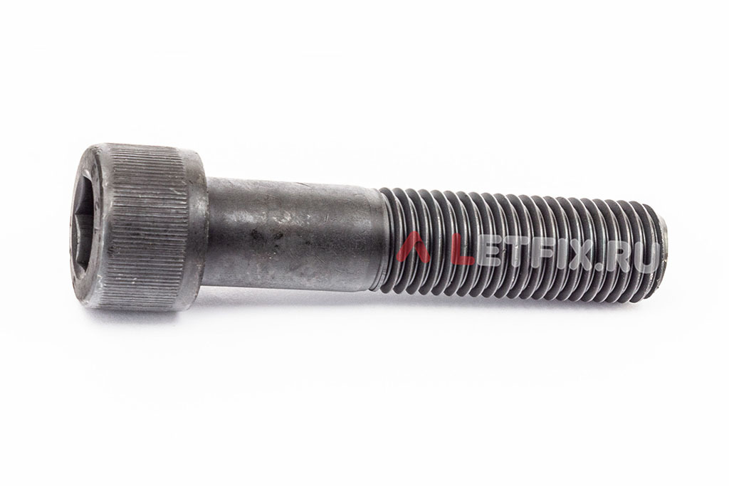 Высокопрочные винты М24х110 DIN 912 класса прочности 12.9 с неполной резьбой с внутренним шестигранником без покрытия (аналог на винты М24х110 12.9 ГОСТ 11738-84 и М24х110 12.9 ГОСТ Р ИСО 4762-2012 (ISO 4762)