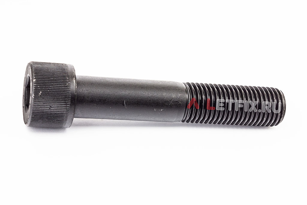 Высокопрочные винты М30х160 DIN 912 класса прочности 12.9 с неполной резьбой с внутренним шестигранником без покрытия (аналог на винты М30х160 12.9 ГОСТ 11738-84 и М30х160 12.9 ГОСТ Р ИСО 4762-2012 (ISO 4762)