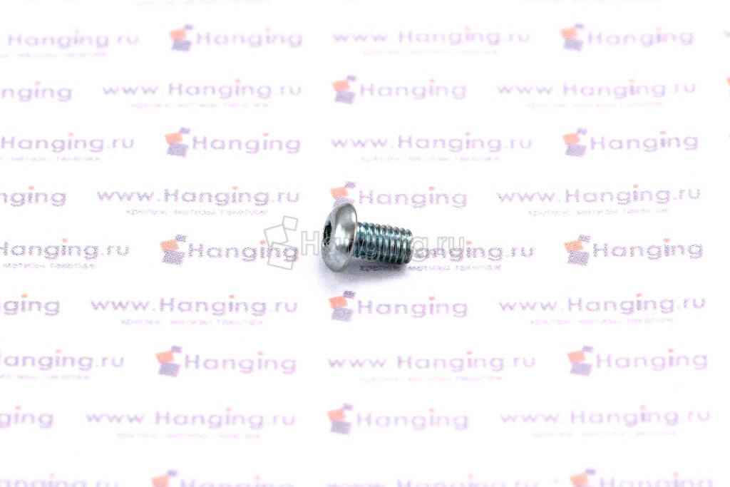 Оцинкованные винты ISO 7380-1 М3х6 10.9 с полной резьбой (винты ГОСТ ИСО 7380-1 М3х6 10.9 цинк)