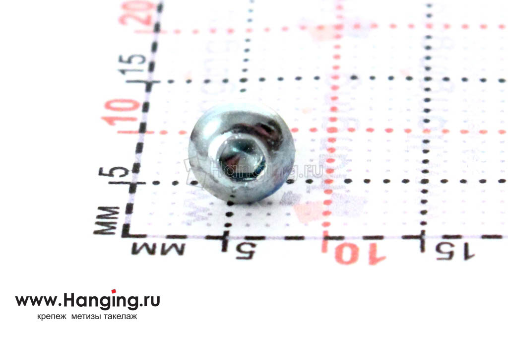 Высокопрочный винт М3х6 ISO 7380-1 цинк — аналог винта М3*6 ГОСТ 28963-91 и М3*6 ГОСТ ИСО 7380-1-2014 класса прочности 10.9