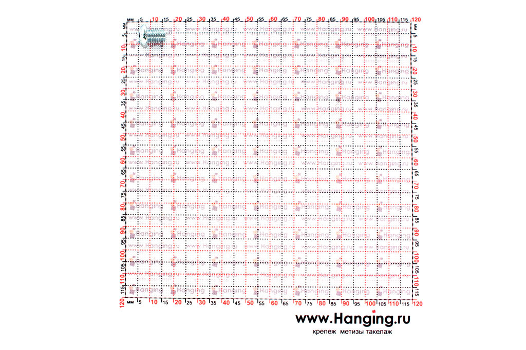 Размеры винтов высокой прочности 10.9 ISO 7380 М6х8 цинк