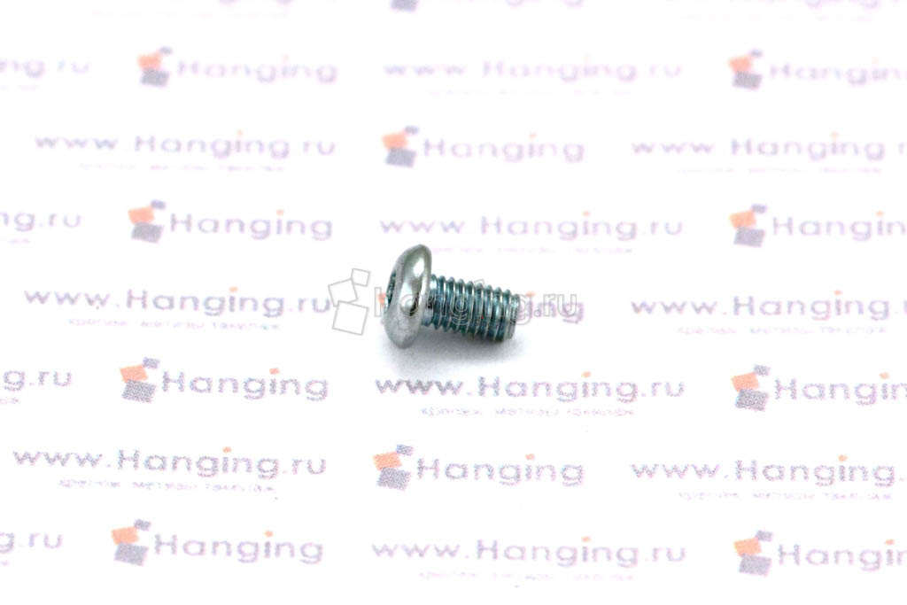 Оцинкованные винты ISO 7380-1 М4х5 10.9 с полной резьбой (винты ГОСТ ИСО 7380-1 М4х5 10.9 цинк)