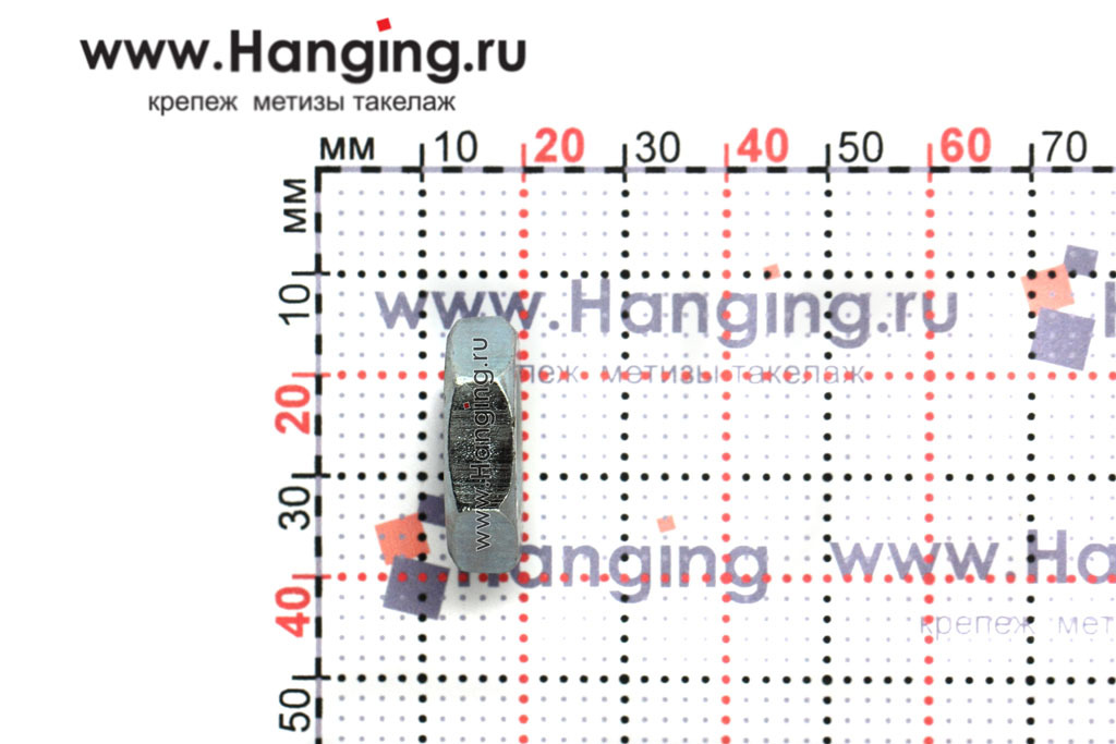 Высота оцинкованной гайки М14 DIN 439-2 (DIN 439 Form B)