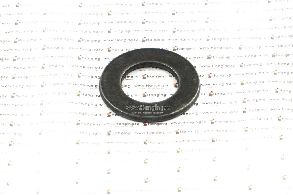 Шайба плоская черная DIN 125 М42 без покрытия