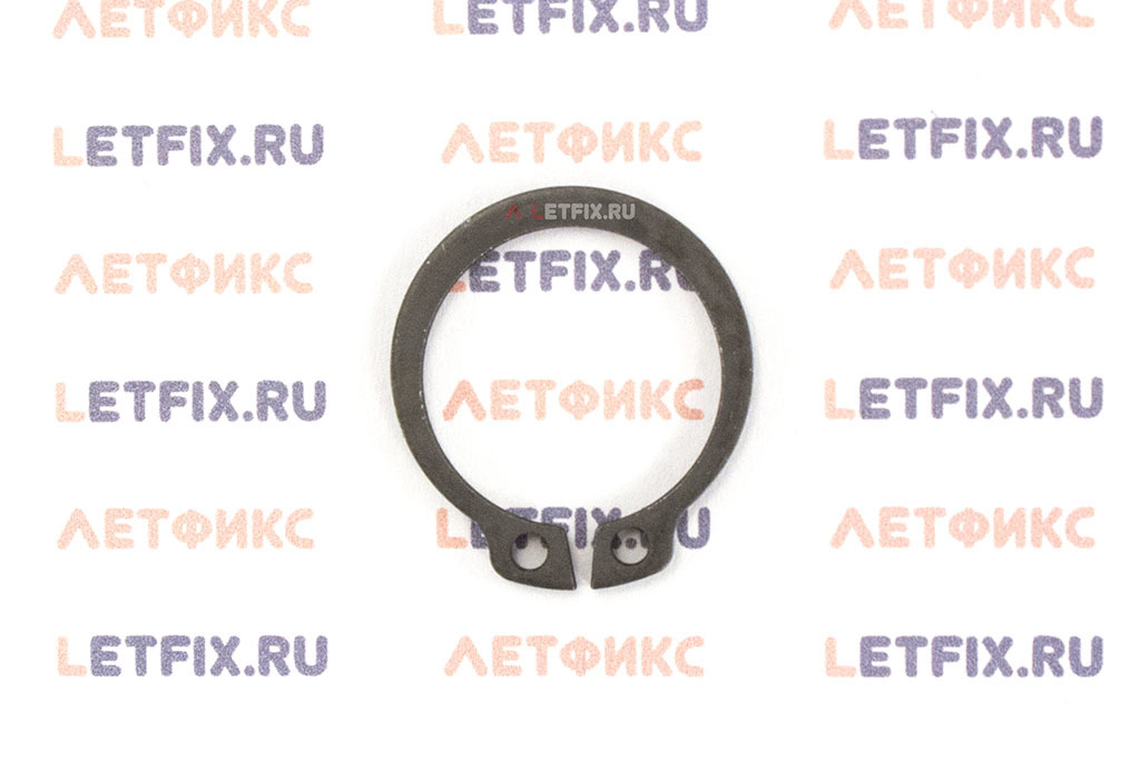 Пружинное быстросъемное упорное наружное кольцо 20х1.2 по стандарту DIN 471 (ГОСТ 13942-86)