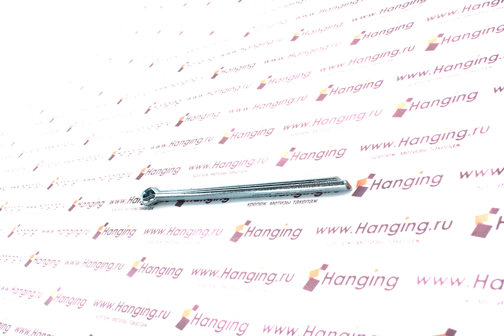 Размеры оцинкованного стального шплинта DIN 94 и ГОСТ 397-79 1х6 для резьбы М4 и осей 3–4 мм