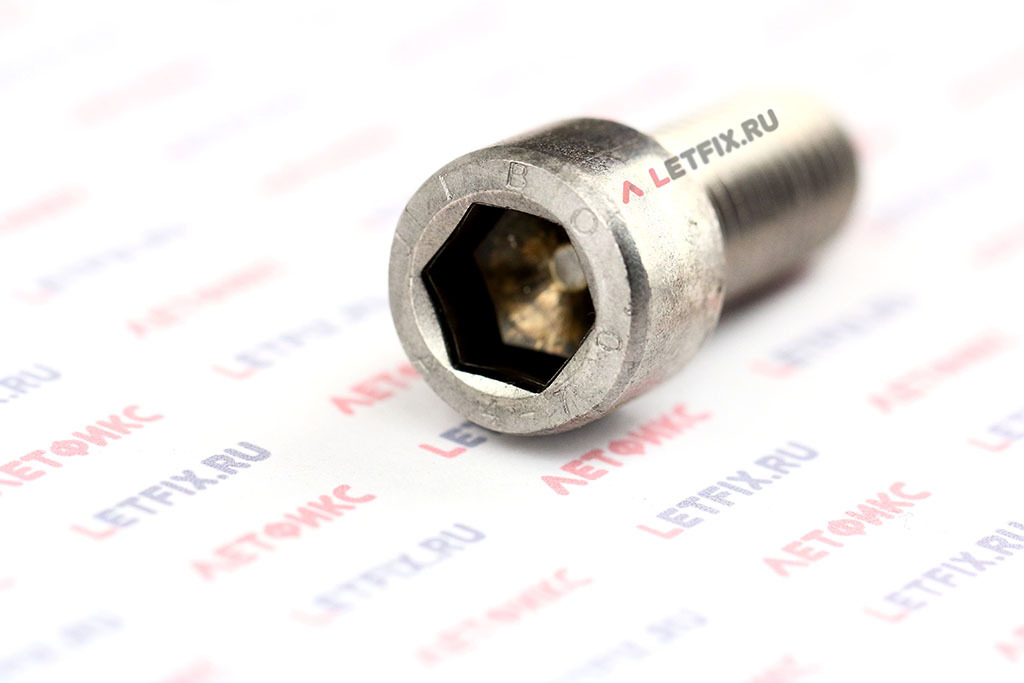 Полнорезьбовой винт DIN 912 М12х30 A2 из нержавеющей стали с цилиндрической головкой и внутренним шестигранником (ГОСТ 11738-84 и ИСО 4762)