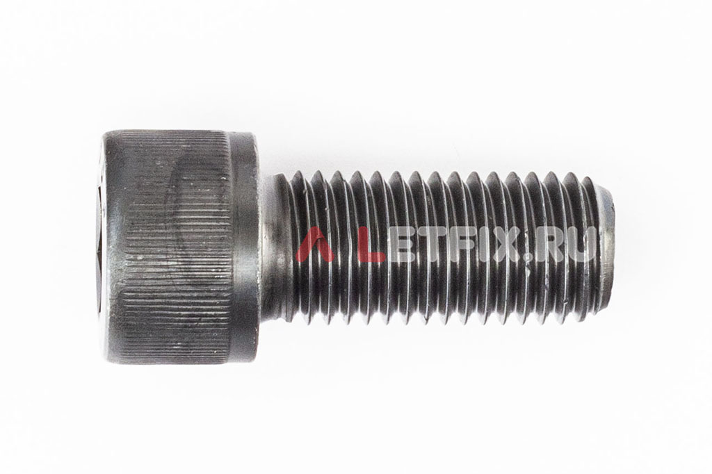 Винт М24х55 с внутренним шестигранником с полной резьбой без покрытия кл. пр. 12.9 DIN 912
