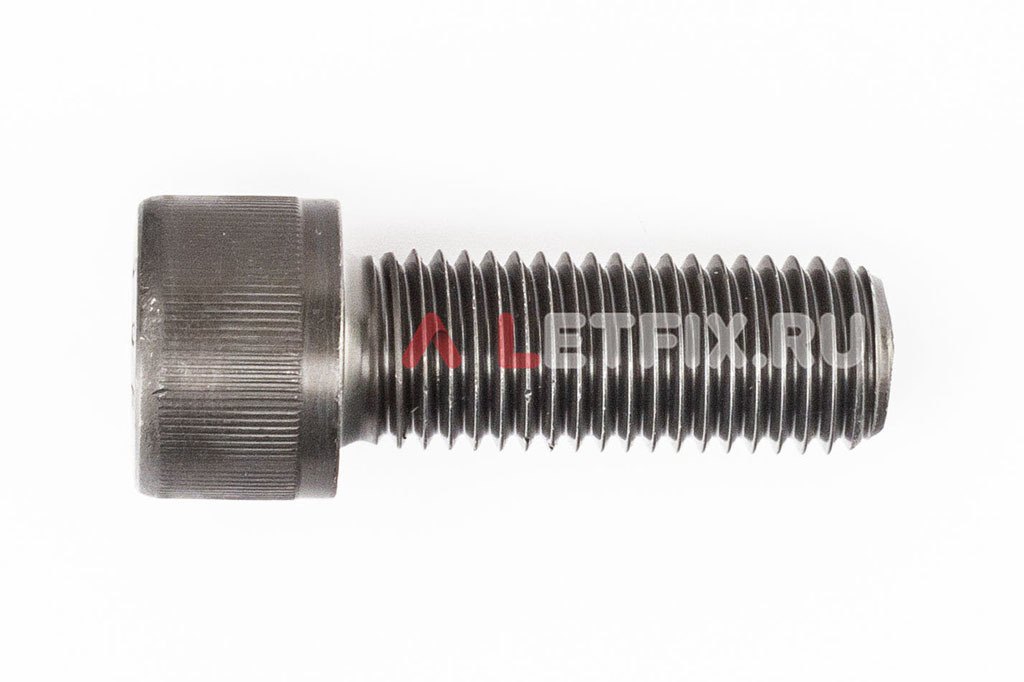 Винт М24х65 с внутренним шестигранником с полной резьбой без покрытия кл. пр. 12.9 DIN 912