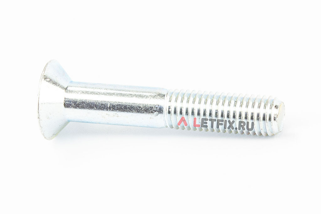 Оцинкованные винты М12х70 DIN 7991 (ГОСТ Р ИСО 10642-2012) класса прочности 10.9 с неполной резьбой