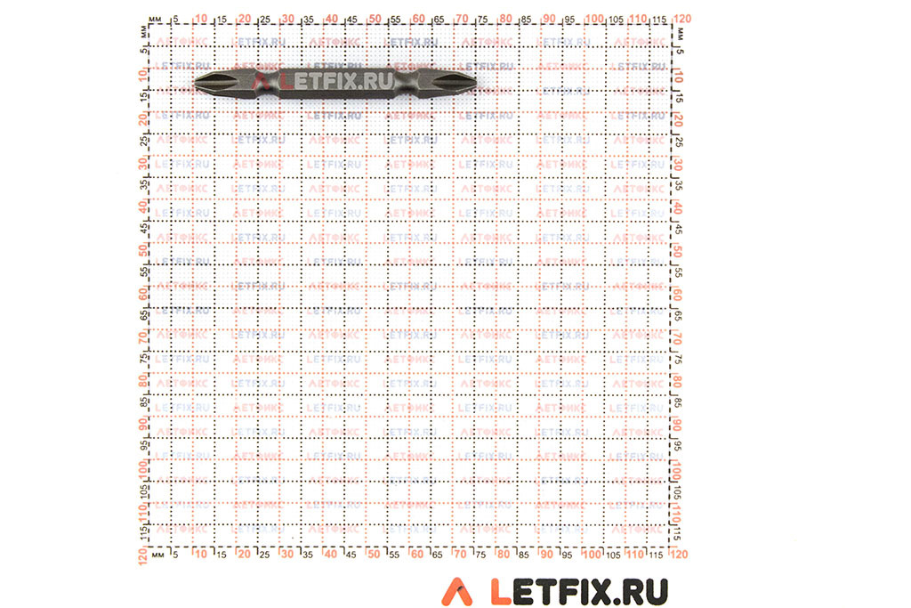 Размеры магнитной биты (насадки) для шуруповерта PH2*65 мм Makita  D-31631 и Makita 784203-1