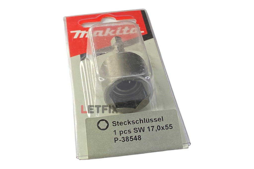 Магнитная торцовая головка 17x55 Makita P-38548