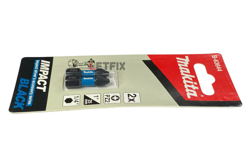 Насадка Pozi (Пози) PZ2 25 мм Макита Импакт Блэк B-63644