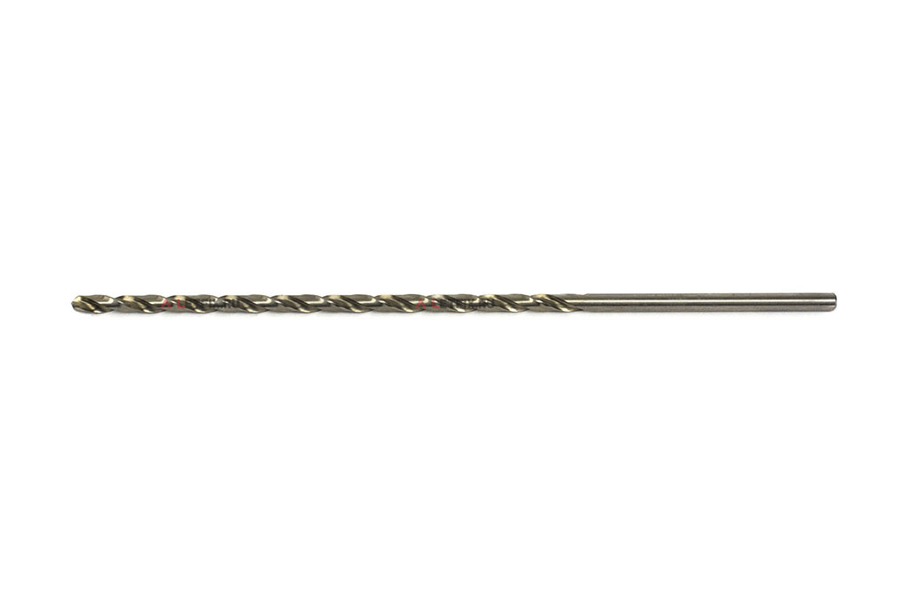 Длинное сверло по металлу Makita HSS-G 7*290 мм с цилиндрическим хвостовиком с углом заточки 118°