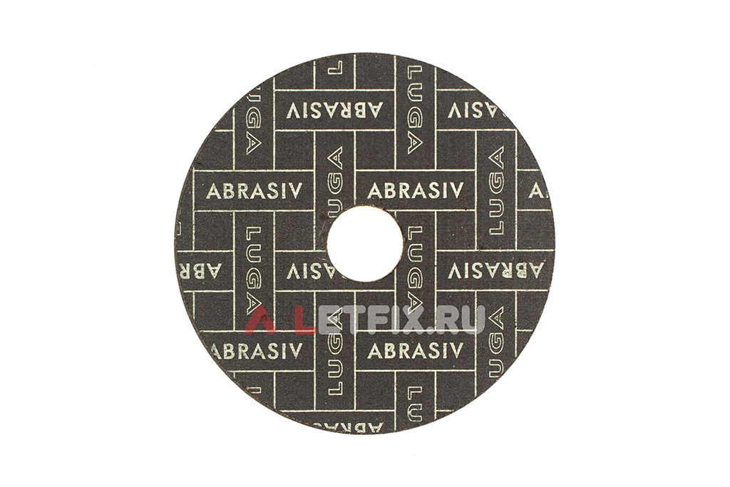 Круг отрезной по металлу 115х1,8х22,23 LUGA ABRASIV (Луга Абразив) для реза стальных элементов